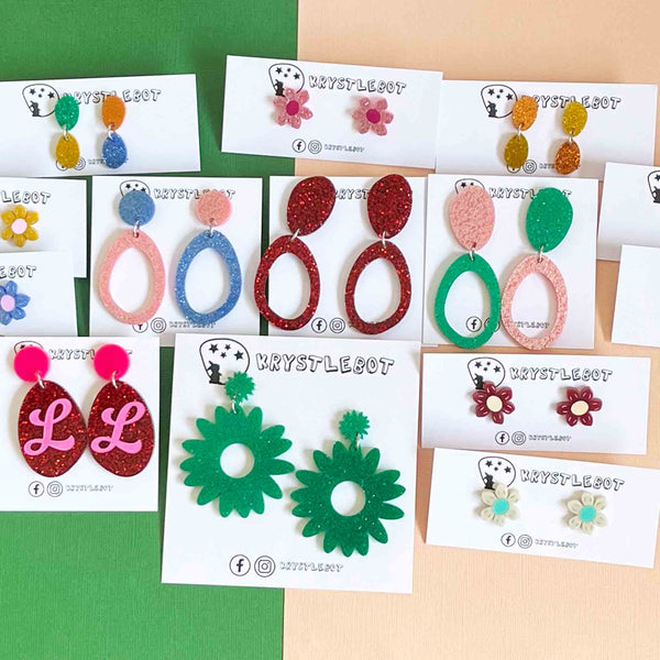 How to look after your Krystlebot Earrings