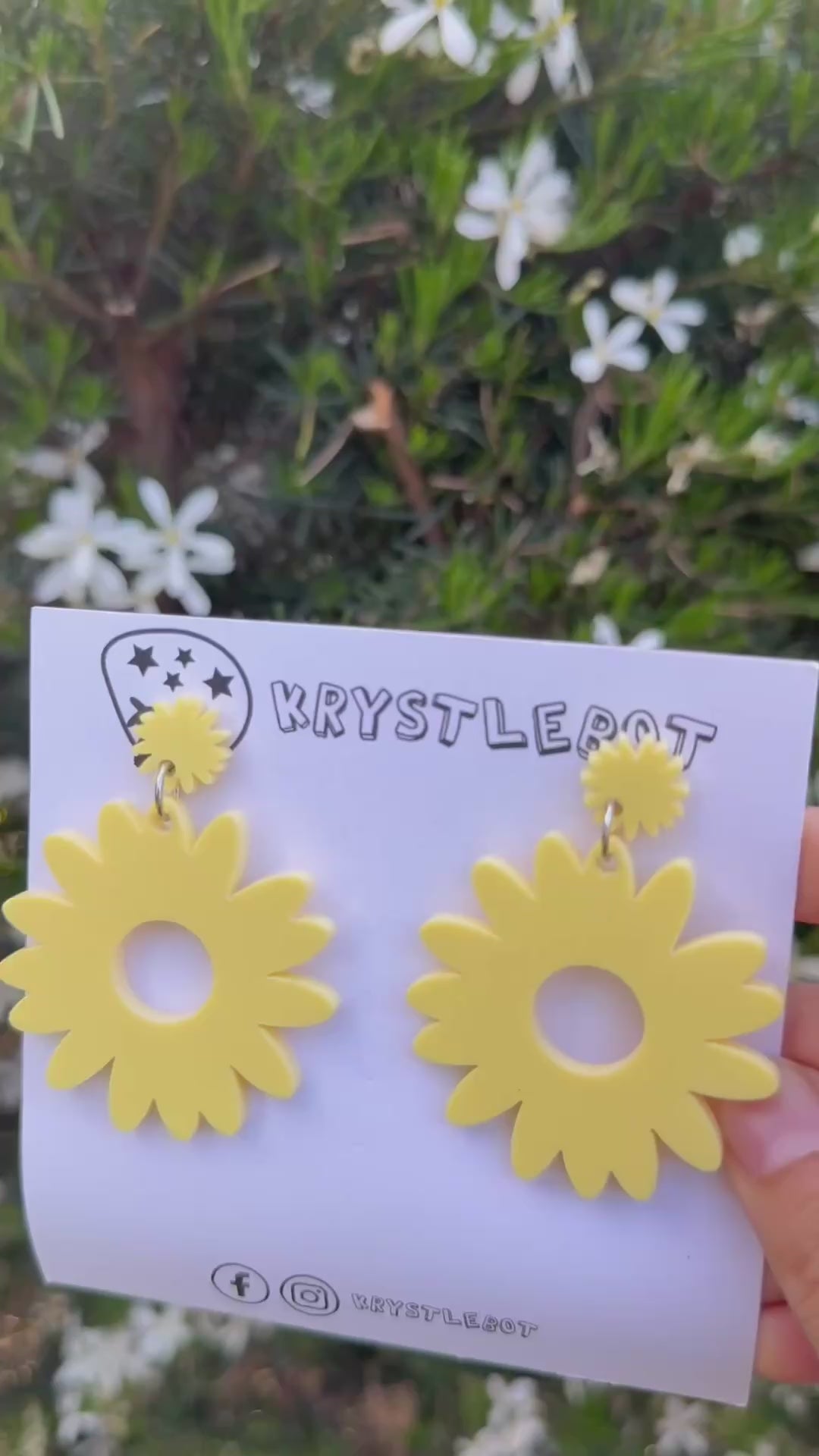 Large yellow sunflower statement dangles, floral flower earrings, big statement lightweight earrings, teacher earrings